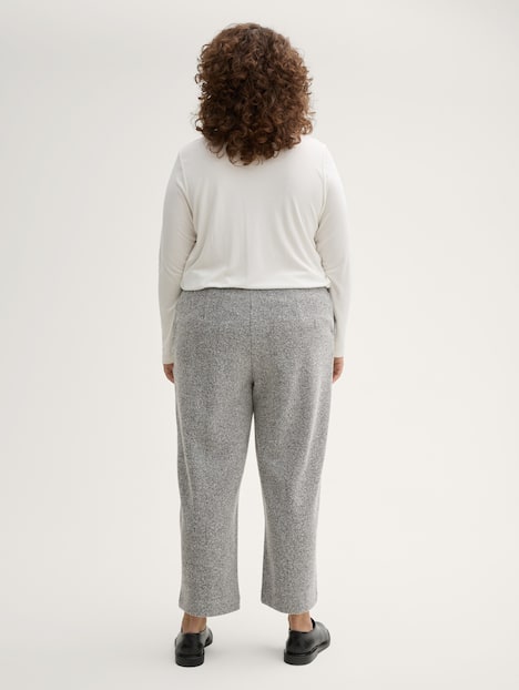 Cropped Culotte Hose