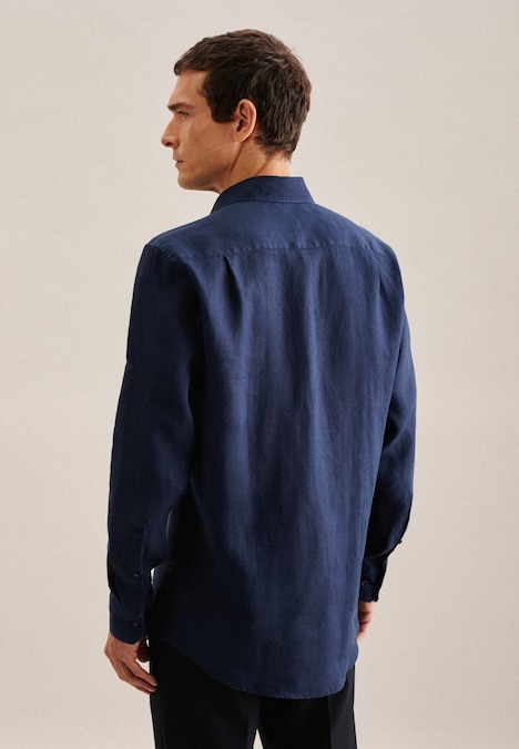 Herren Business Hemd - Uni