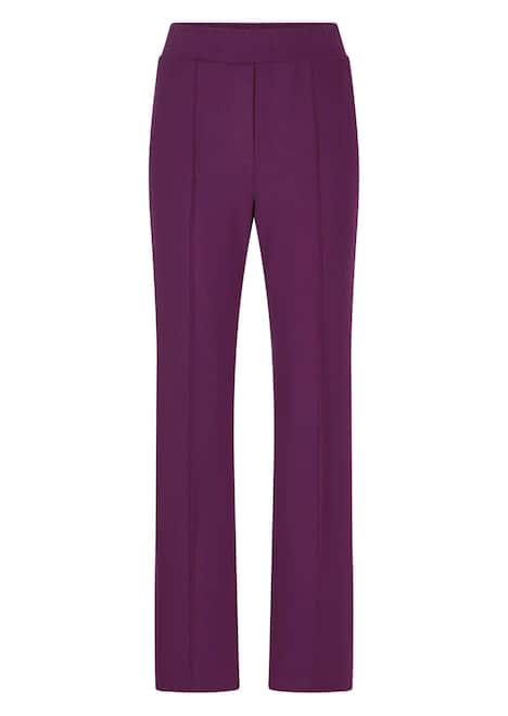 Weite Stoffhose VERA mit Biesen