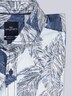 Herren Gemustertes Kurzarmhemd mit Brusttasche , Hellblau