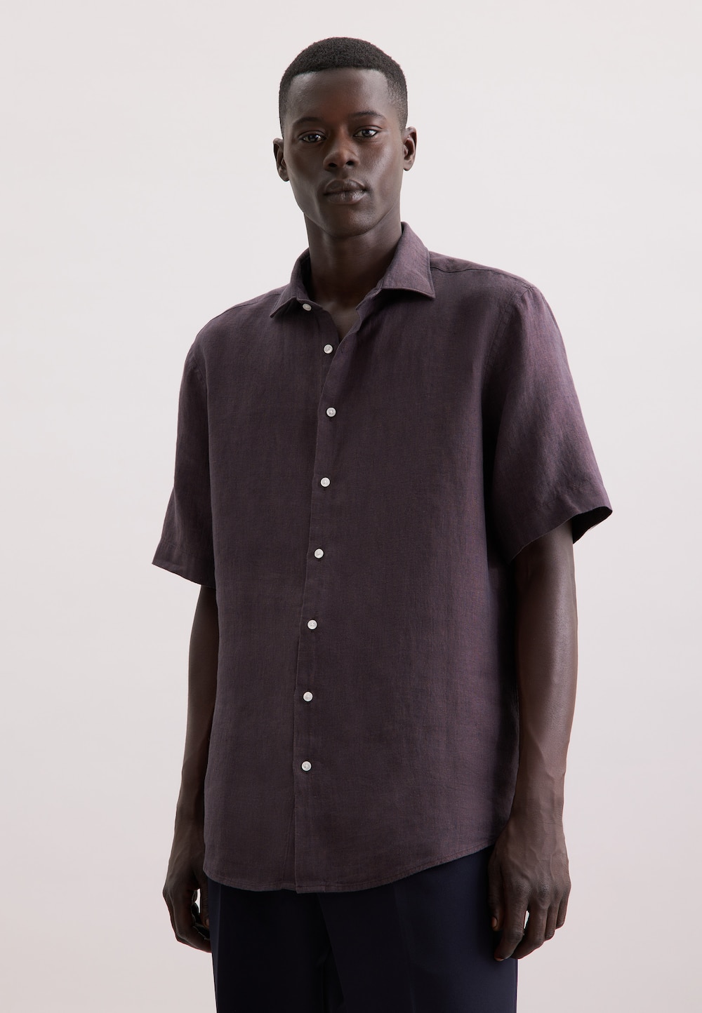 Herren Business Hemd - Uni