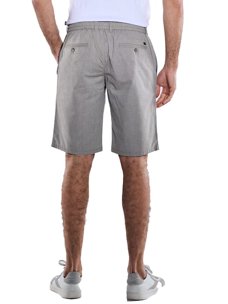 Herren Chino-Bermuda regular , Braunbeige