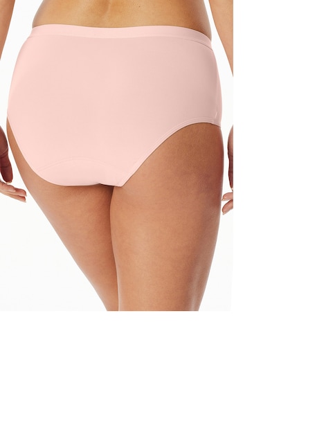 Schiesser Damen Slip 2-Pack Periodenslip Secret Care - schwarz, pearl
