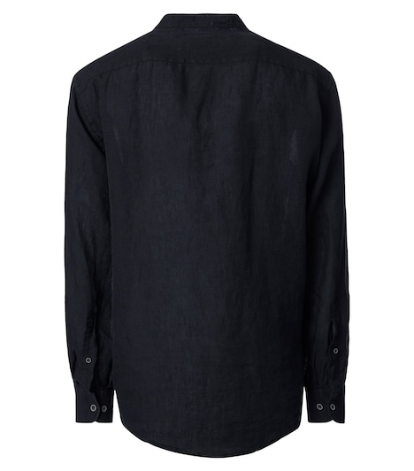 Leinenhemd uni Casual Fit