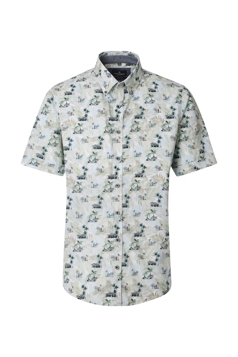 Freizeithemd Kurzarm Print Casual Fit