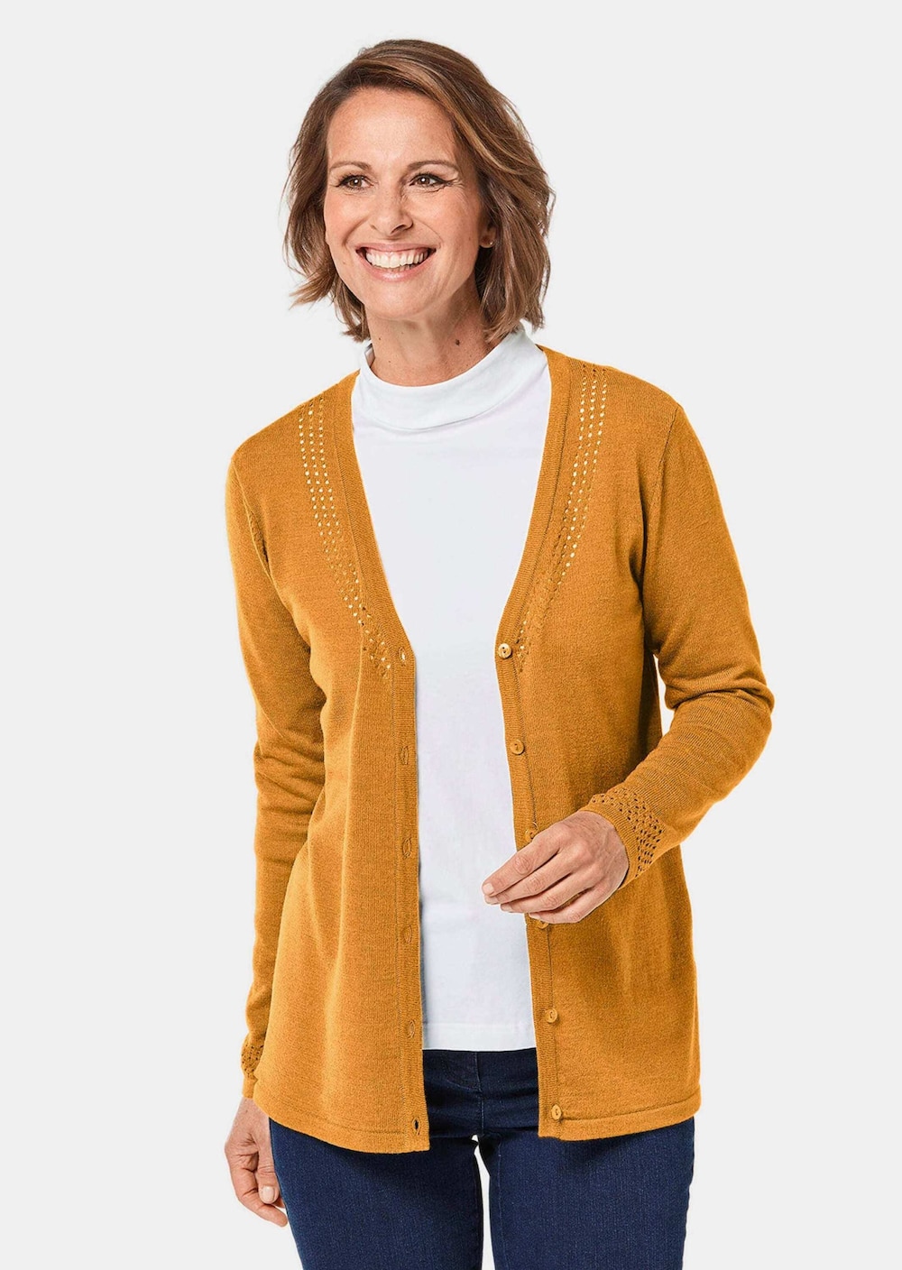 Strickjacke Ajourstrickjacke