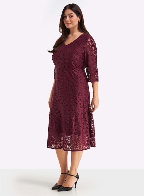 Webkleid 3/4-Arm