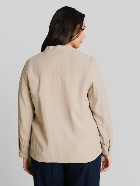 Loose Fit Bomberjacke mit Brusttaschen