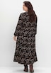 Druckkleid Langarm Print