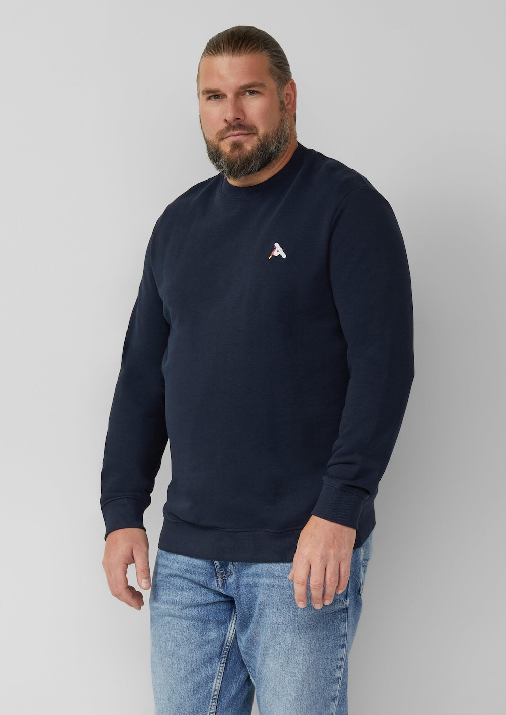 Weiches Sweatshirt mit Artwork im Relaxed Fit Wintersport-Kollektion