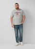 T-Shirt mit College-Artwork