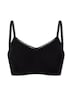 Schiesser Damen Bustier Invisible Soft Lace schwarz