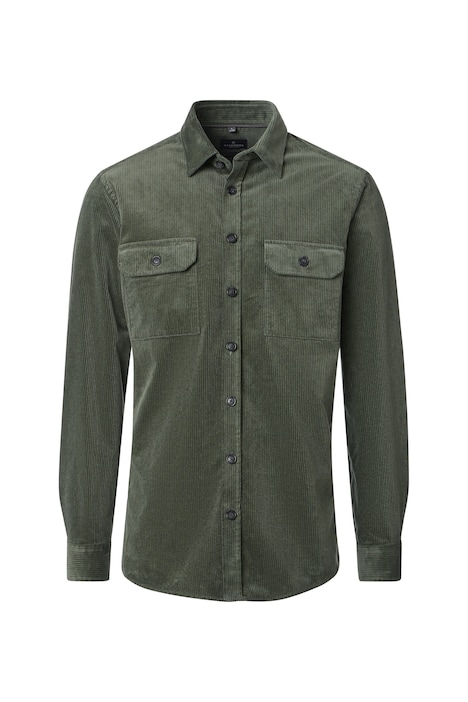 Hemdjacke uni Casual Fit Short