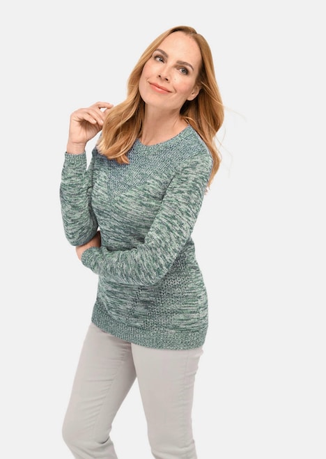 Pullover mit Glanzgarn