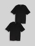 T-Shirts mit V-Ausschnitt im 2er-Pack