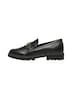 Loafer in Leder-Optik mit Schmuck-Detail