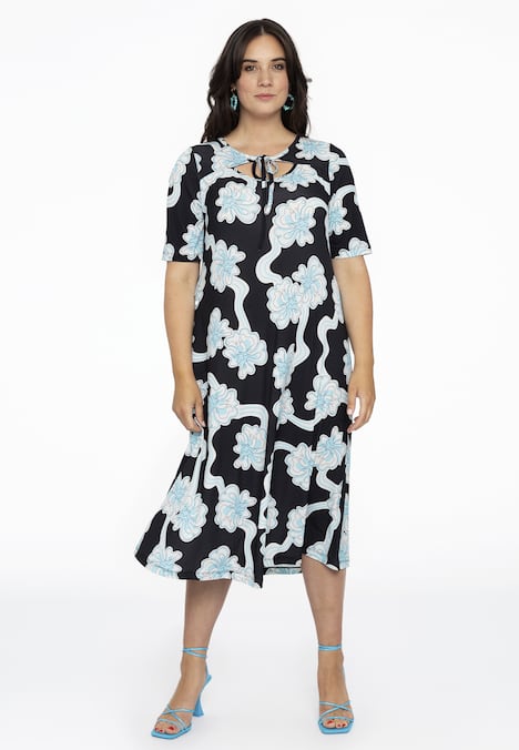 Jurk met bloemenprint