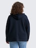 Hoodie Sweatjacke aus Scuba