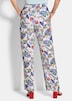 Schlupfhose mit floralem Print