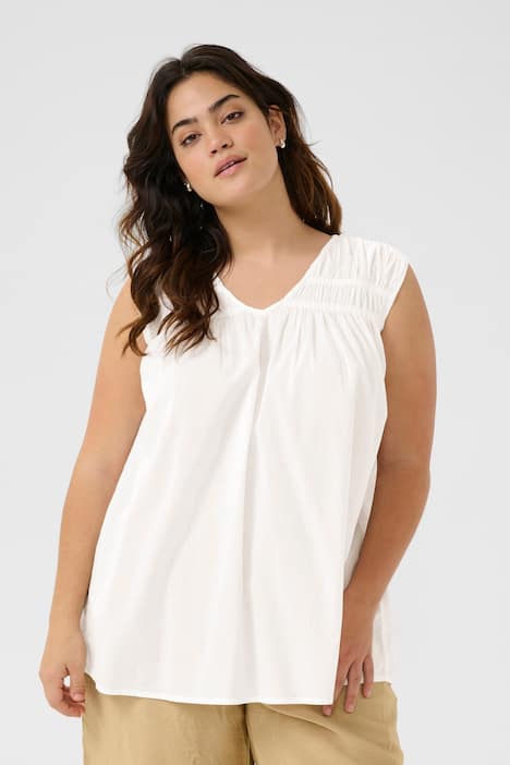 Ärmellose Bluse A-shape