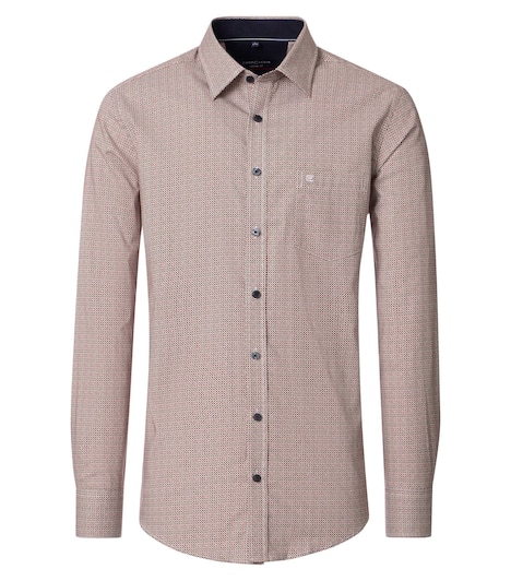 Freizeithemd Print Casual Fit