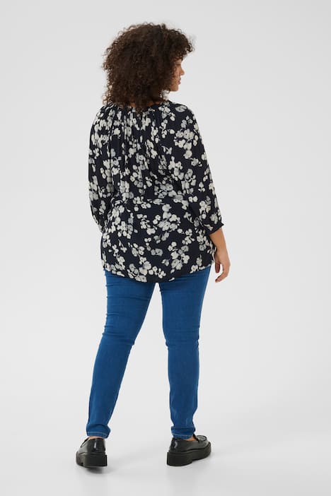 Langarm-Bluse Regular fit