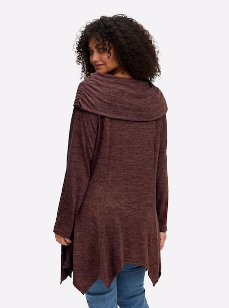 Sweatshirt Langarm Rollkragen