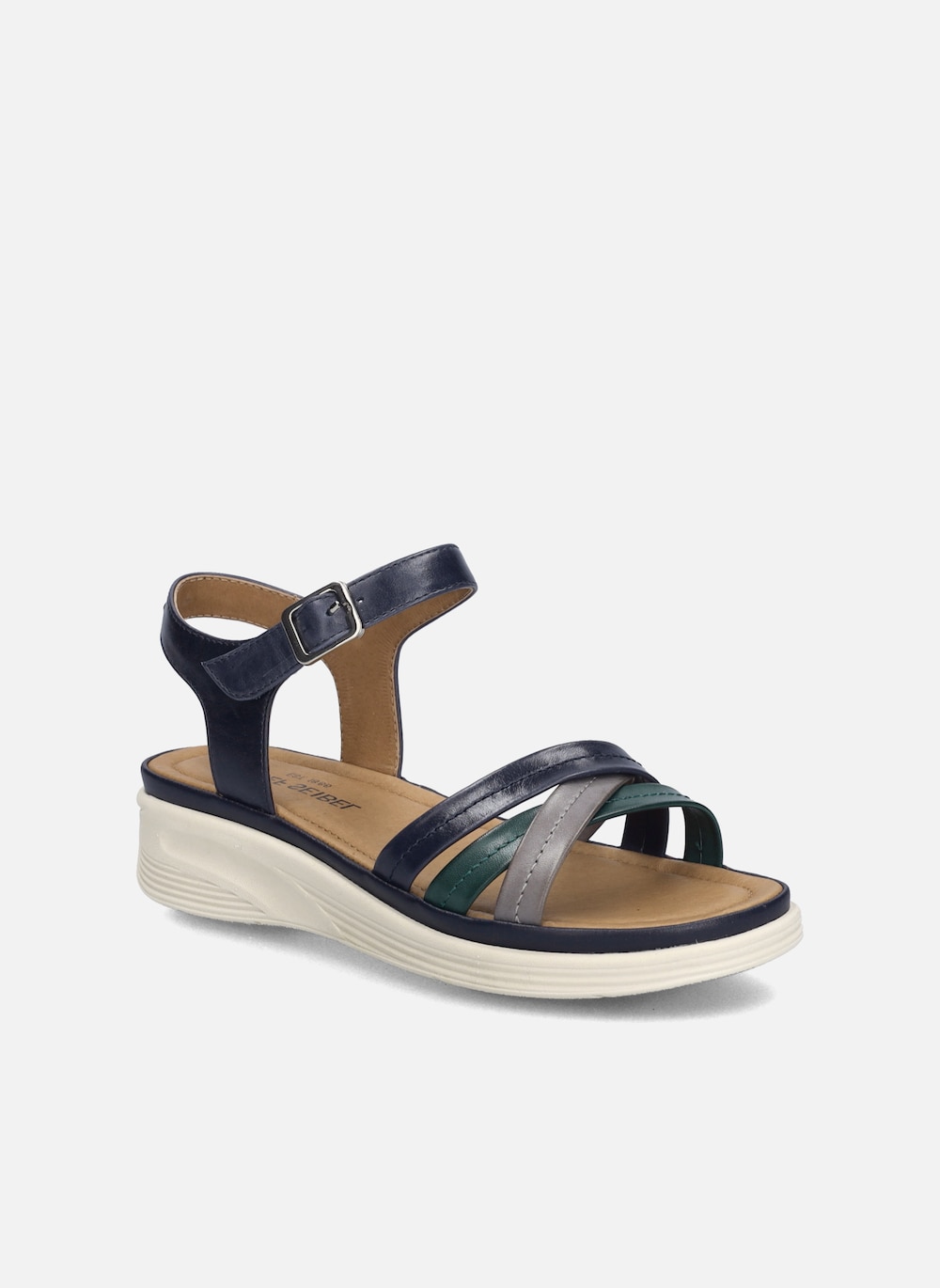 Damen Sandale Sevran 02, dunkelblau-multi