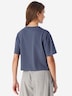 Schiesser Damen Pyjamaoberteil Mix Relax blaugrau