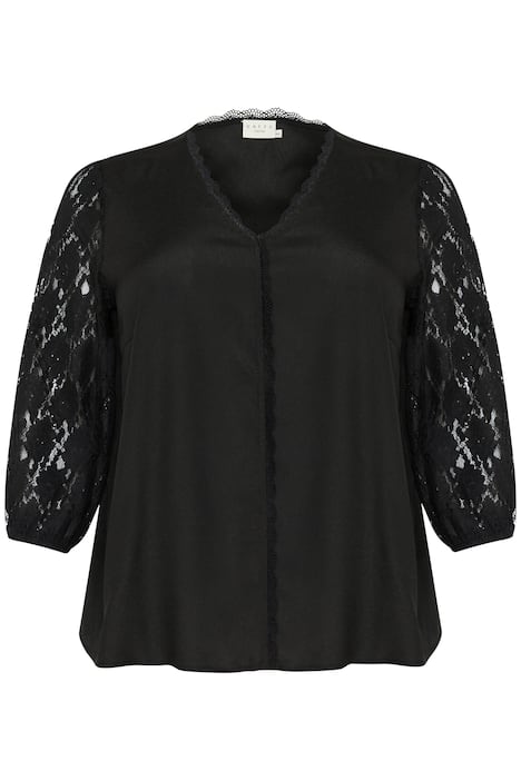 Langarm-Bluse Regular fit