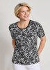 Cityshirt met vlindermotief