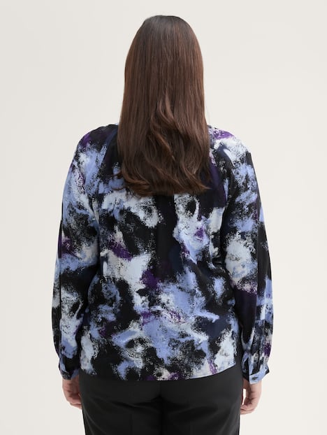 Loose Fit Bluse aus Viskose