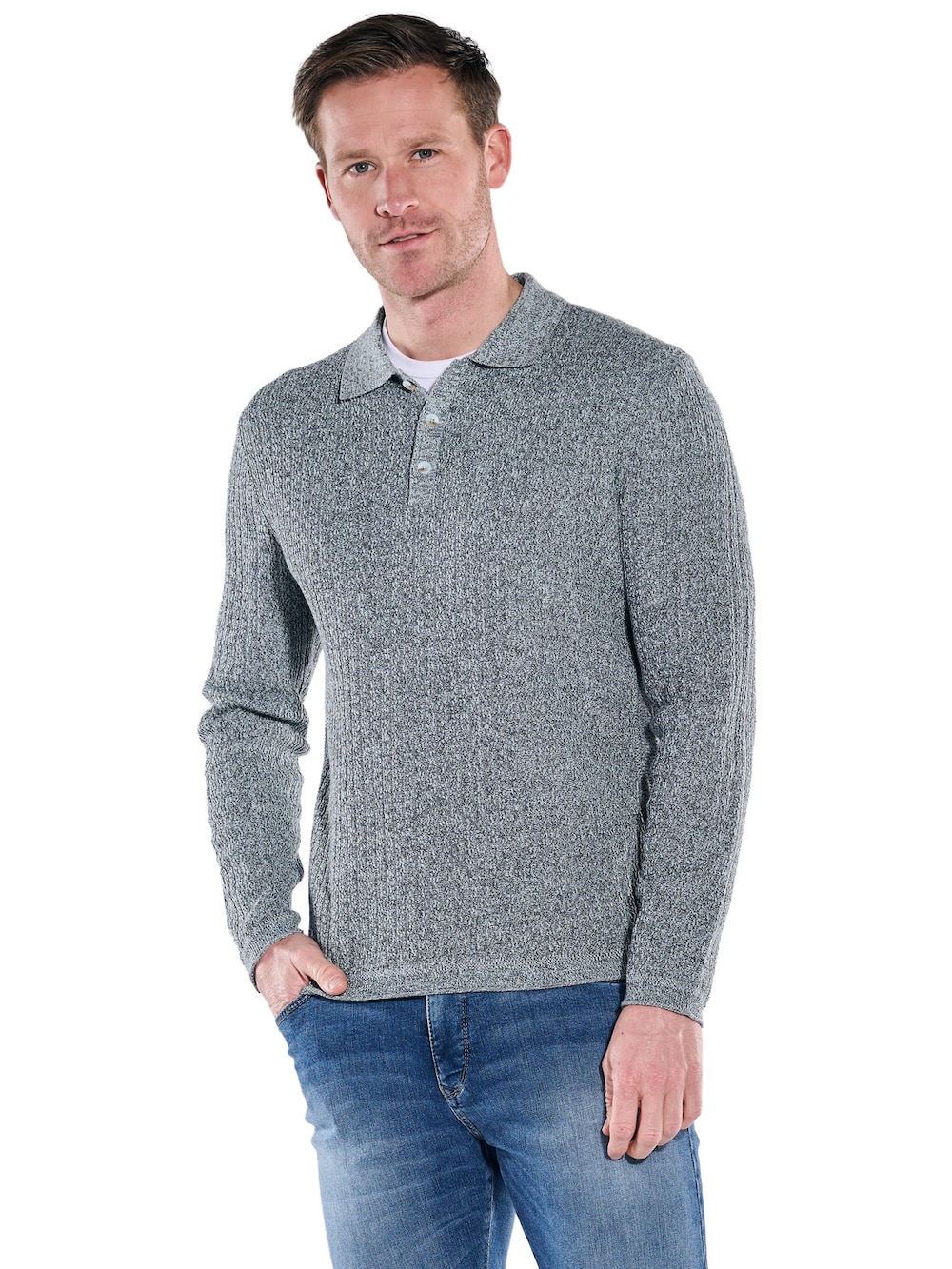 engbers Herren Pullover , Hellblau