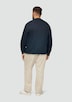 Sweatshirt mit Flock-Print