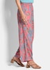 Leichte Sommerhose mit Paisley-Print