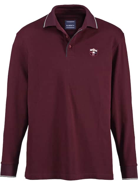 Langarm-Poloshirt MILANVETZO