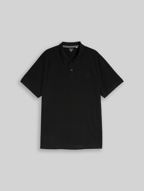 Piqué Poloshirt mit Logo-Stickerei