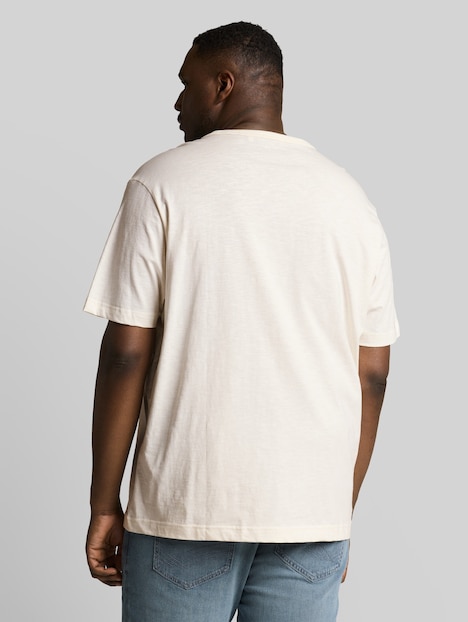 Basic T-Shirt aus Baumwolle