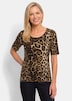 Shirt mit elegantem Leo Print
