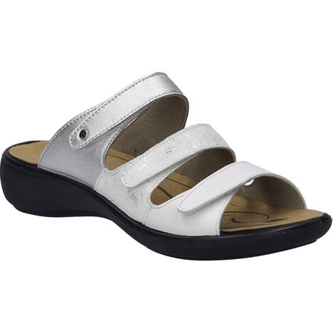 Damen Sandale Ibiza 10, weiss-multi