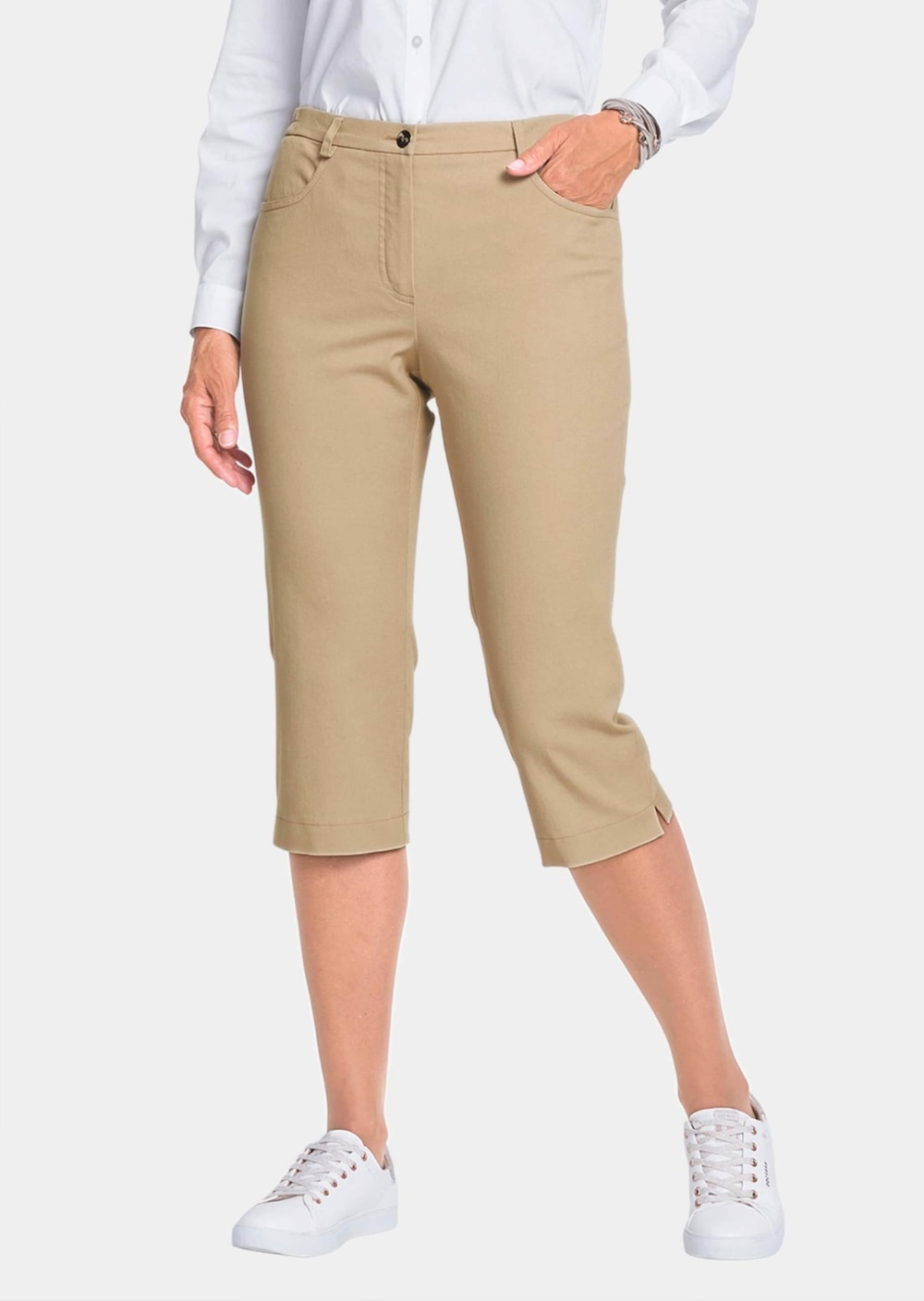 Sportliche Capri-Jeanshose Carla