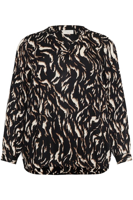 Langarm-Bluse Regular fit