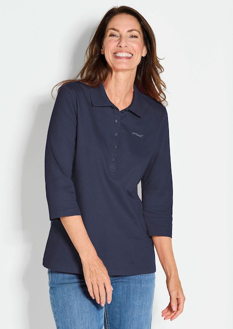 Poloshirt in hochwertiger Pikee-Qualität