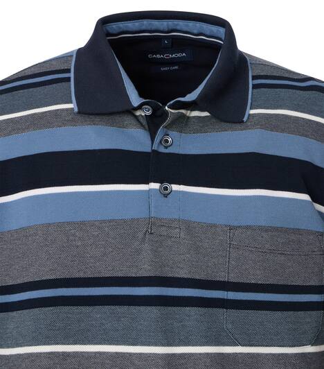 Polo-Shirt gestreift
