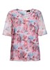 GOLDNER Mesh blouse Gedessineerde blouse van heerlijk zacht mesh