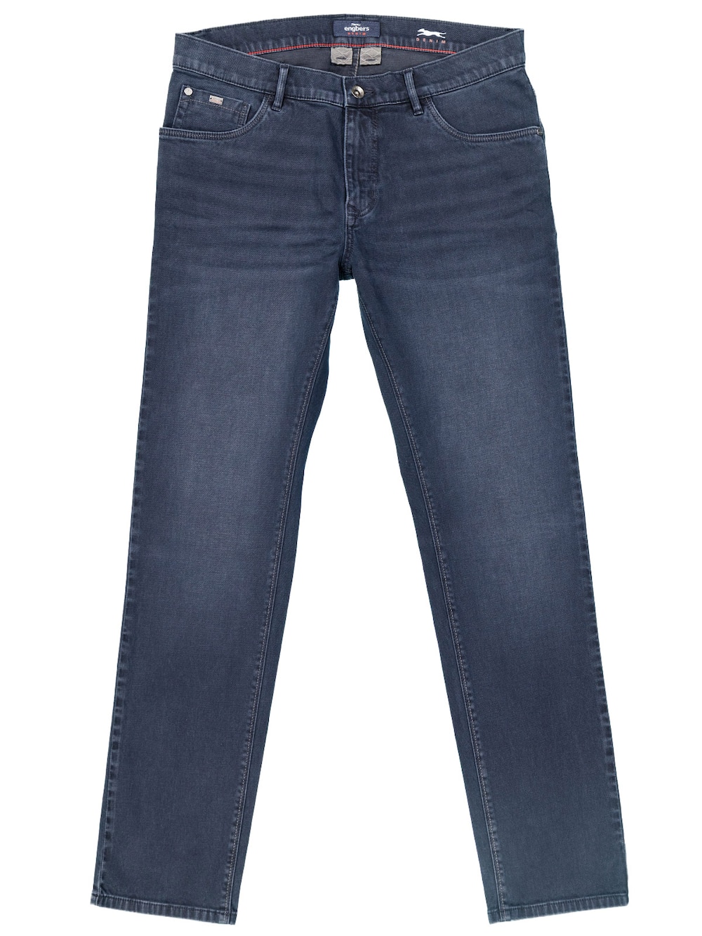 Herren Jeans 5-Pocket Superstretch , Saphirblau