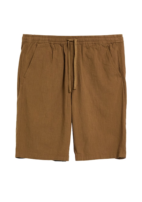 Strukturierte Bermuda Detroit / Relaxed Fit / Mid Rise