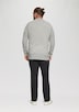 Crew-Neck-Pullover mit Farbeffekt