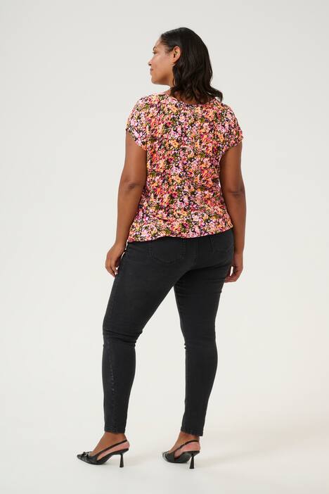 Kurzarm-Bluse Loose fit