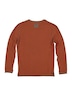 engbers Herren Pullover uni , Dunkelorange